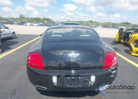 2010 Bentley Continental Gt Speed z USA, uszkodzony, nr VIN SCBCP7ZA3AC062508